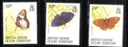 Bristish Indian Ocean Territories BIOT 1994 Butterflies MNH - British Indian Ocean Territory (BIOT)