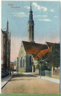 Zittau, Klosterkirche Um 1940/1950, Verlag: --  , Postkarte Mit Frankatur, Mit Stempel , ZITTAU, 13.10.42, - Zittau