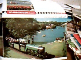 ENGLAND MULTI PAPER VUES SCARBOROUGH SWIMMING POOL/MINIATURE TRAIN TRENO S1978 EG523 - Scarborough