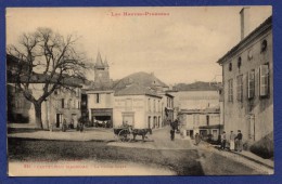 CASTELNAU MAGNOAC. La Place Basse. Attelage. Magasin Du Bon Marché, Articles De Voyage, N. DEVEZE. Café Pyrénées. - Castelnau Magnoac