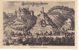 OBERSTEIN .. SCHLOSS UND STATTLEIN OBEZSSTEIN - Idar Oberstein