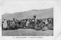 Afrique  Côte D'Ivoire   Un Marché A  Sakala ( Femmes Seins Nues) - Ivory Coast