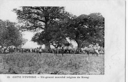 Afrique     Côte D'Ivoire   Un Marché  Région De Kong   (voir Scan) - Ivoorkust