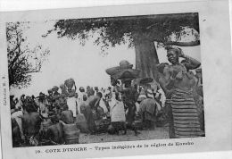 Afrique  Côte D'Ivoire   Types Indigènes De La Région De  Koroko - Ivory Coast