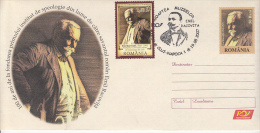 EMIL RACOVITA, EXPLORER, COVER STATIONERY, ENTIER POSTAL, 2007, ROMANIA - Explorers