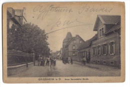 Griesheim Bei Darmstadt - Neue Darmstädter Strasse - 1918 - V. Bassenauer - Griesheim