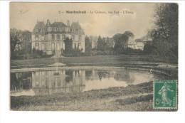 2 - MONTMIRAIL - Le Château, Vue Sud - L'Etang - Montmirail