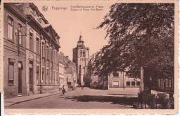 Poperinge.  -  Sint-Bertinuskerk En -Plaats 195. (hoekje Af) - Poperinge