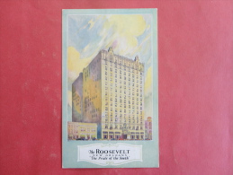 New Orleans,LA--The Roosevelt--not Mailed--PJ 210 - Sonstige & Ohne Zuordnung