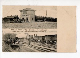 51-1265 BAZANCOURT Gare De Campagne Du Génie - Rare - Bazancourt