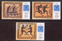 HUNGARY - 2004. Summer Olympic Games,Athens MNH!!  Mi 4872-4874. - Unused Stamps