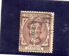 ESPAGNE 1876 O - Usati