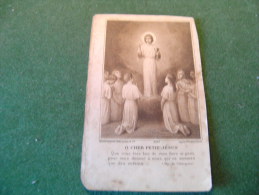 A-5-2-107 Souvenir Communion Image Pieuse Henri Bricard Martigné 1920 - Communion