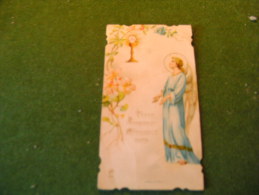 A-5-2-107 Souvenir Communion Image Pieuse Gilbert Decavel Luingne 1937 - Communion