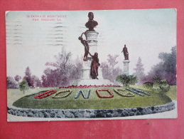 New Orleans,LA--McDonogh Monument--cancel 1909--PJ212 - Sonstige & Ohne Zuordnung