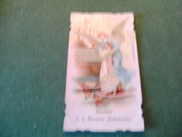 A-5-2-107 Souvenir Communion Image Pieuse  Mary Jeanne Delmotte Jumet Chef Lieu 1924 - Communion