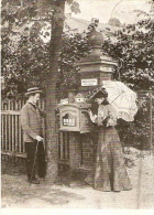 Allemagne Aufschrift Marke Postbriefkasten Boite Aux Lettres Postée D'ohey 1904 Vers Sorée - Correos & Carteros