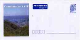 PAP De 2002 Avec Timbre "Cagou Bleu Type Lisiak" Et Illustration "Commune De Yaté" - Prêt-à-poster