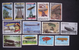 Zeppelin - Bulgaria Mongolia Sao Tome Hungary Guyana - Zeppelins