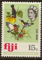 FIJI 1969 15c Honeyeater Birds SG 400 HM YY674 - Fidschi-Inseln (...-1970)