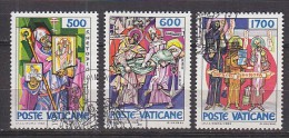 Z1982 - VATICANO SASSONE N°770/72 - VATICAN Yv N°770/72 - Used Stamps