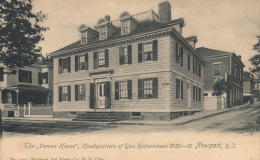 ( CPA ÉTATS UNIS )  NEWPORT  /  The " Vernon House ", Headquarters Of Gen. Rochambeau 1780 - - Newport News