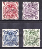 Australia 1948 Arms Set Of 4 Used - Used Stamps