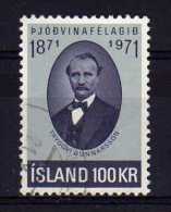 Iceland - 1971 - Centenary Of Icelandic Patriotic Society - Used - Used Stamps