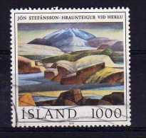 Iceland - 1978 - Art "Lava Scene Near Mt Hekla" - Used - Usados