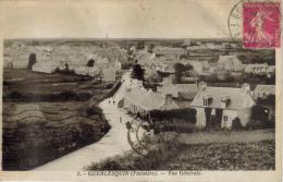 CPSM GUERLESQUIN (Finistère) - Vue Générale - Guerlesquin