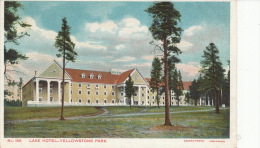 ( CPA ÉTATS UNIS )  YELLOWSTONE PARK  /  LAKE HÔTEL  - - Yellowstone