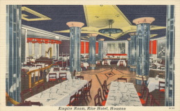 ( CPA ÉTATS UNIS )  HOUSTON  /  Empire Room, Rice Hôtel  - - Houston