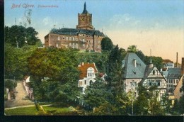 Litho Bad Cleve Kleve Wohnhäuser Fachwerkhaus Schwanenburg 23.6.1929 - Kleve