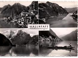 HALLSTATT : Salzkammergut : Multivues (pliée Sur Le Côté Droit Sur Toute La Hauteur) - Hallstatt