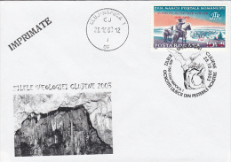 EMIL RACOVITA, EXPLORER, CAVES, BATS, SPECIAL COVER, 2003, ROMANIA - Erforscher