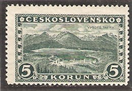 1926-31 5K Vert ** Yvert 228 - Ungebraucht