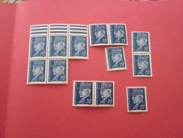 Timbres De France N° 510 Neuf ** MNH Pétain Type Hourriez  Variétés Chromiques - Ongebruikt