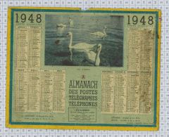 Almanach Des Postes Et Télégraphes De  1948, Dept Seine Et Marne 77 - Formato Grande : 1941-60