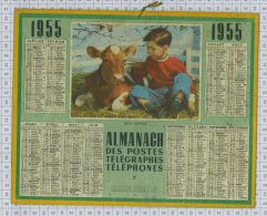 Almanach Des Postes Et Télégraphes De  1955, Dept Seine Et Marne 77 - Grossformat : 1941-60