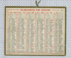 Almanach Des PTT De  1951 - Groot Formaat: 1941-60