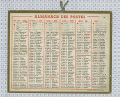 Almanach Des PTT De  1951 - Grossformat : 1941-60