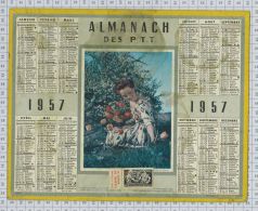 Almanach Des PTT De  1957 - Grand Format : 1941-60