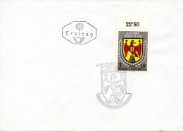 AUTRICHE. N°938 Sur Enveloppe 1er Jour (FDC) De 1961. Armoiries Du Burgenland. - Briefe U. Dokumente