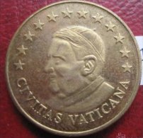 Token No. 104,  To Identify,  25 Mm, CIVITAS VATICANA, Specimen 50 Euro-Cent, RR - Vatikan