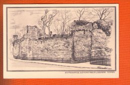 1 Cpa Southampton Old Town Walls & Arundel Tower - Illustrateur - Southampton