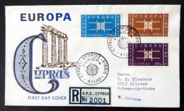 Europa-Cept 1963 Auf FDC. - Brieven En Documenten