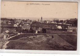 74 SAINT JULIEN - Vue Générale - Animé Instituteur Et écoliers Jouant Sur Les Monticules - Gare Et Train à Vapeur - Saint-Julien-en-Genevois