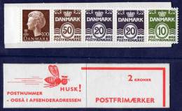 DENMARK 1977 Complete BOOKLET SC.#544a MNH Neuf **  ROYALTY, HONEY BEE - Ungebraucht