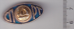 USSR Russia Old Sport Pin Badges - Yachting - Voile