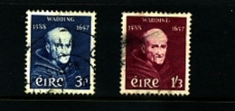 IRELAND/EIRE - 1957  FATHER  WADDING  SET  FINE USED - Oblitérés